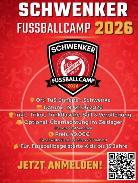 Schwenker Fußballcamp 2026